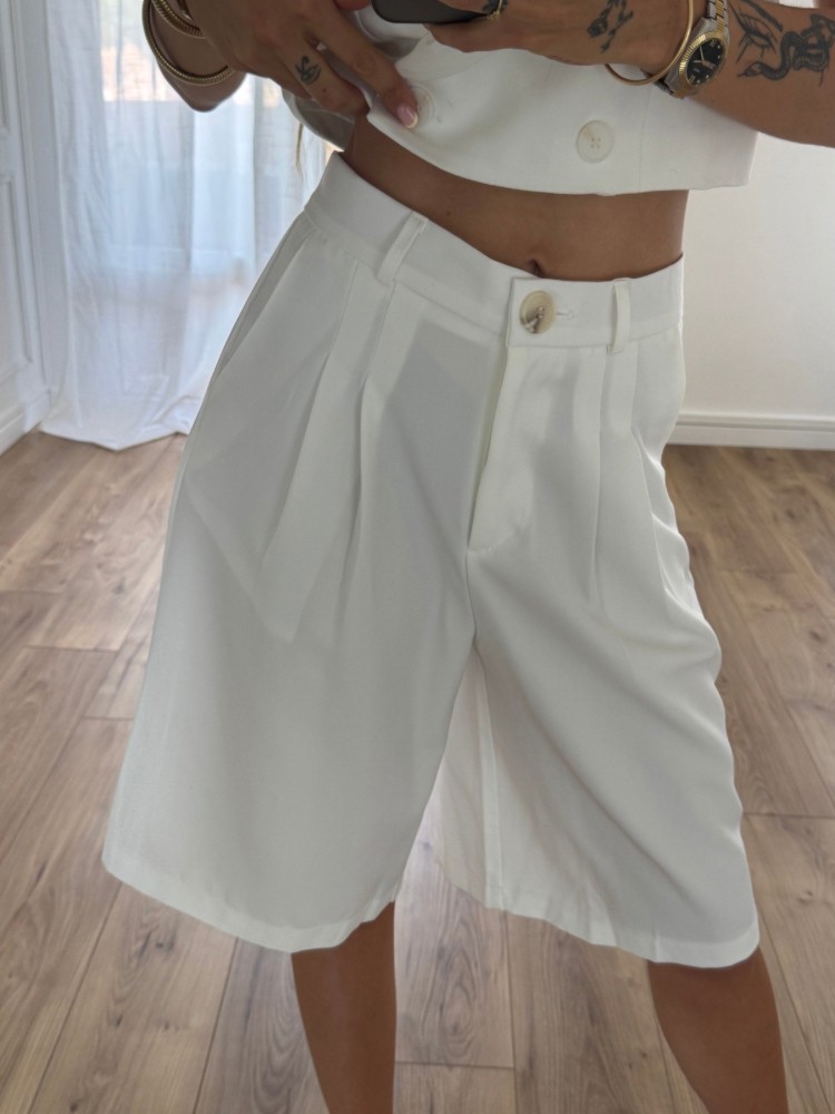 Short Bermuda Tailleur – Ensemble Chic et Tendance
