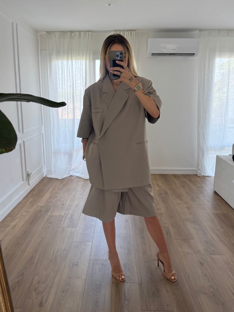 Veste tailleur manches 3/4 - French retailers