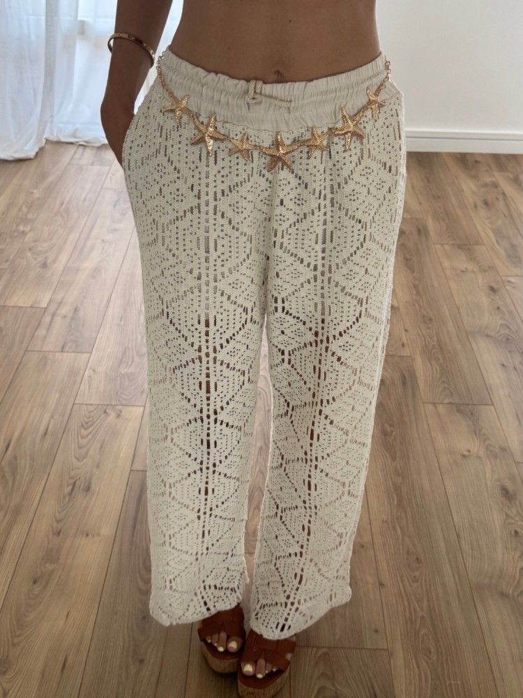 Pantalon dentelle avec doublure short - French retailers