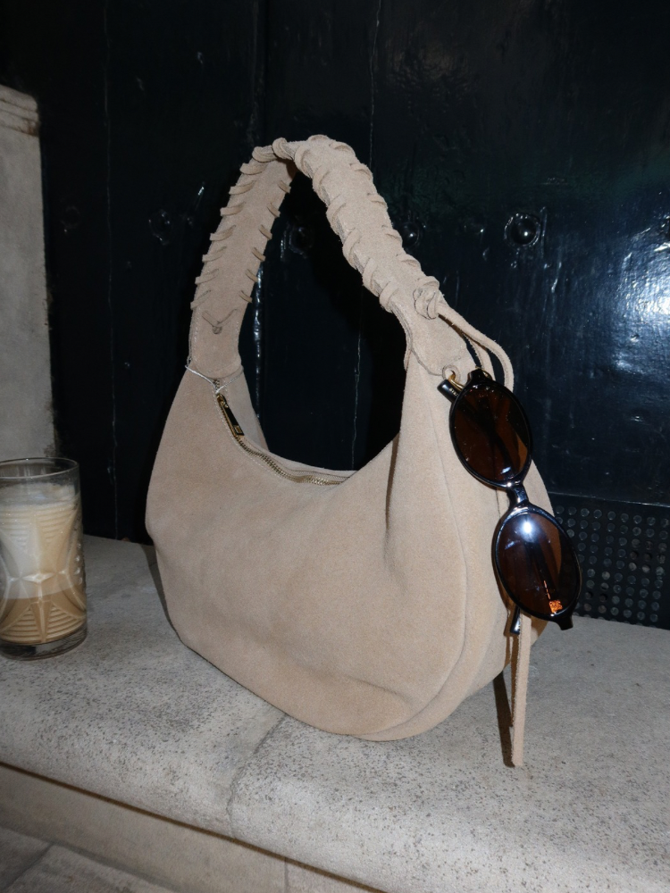 Sac en cuir beige - French retailers