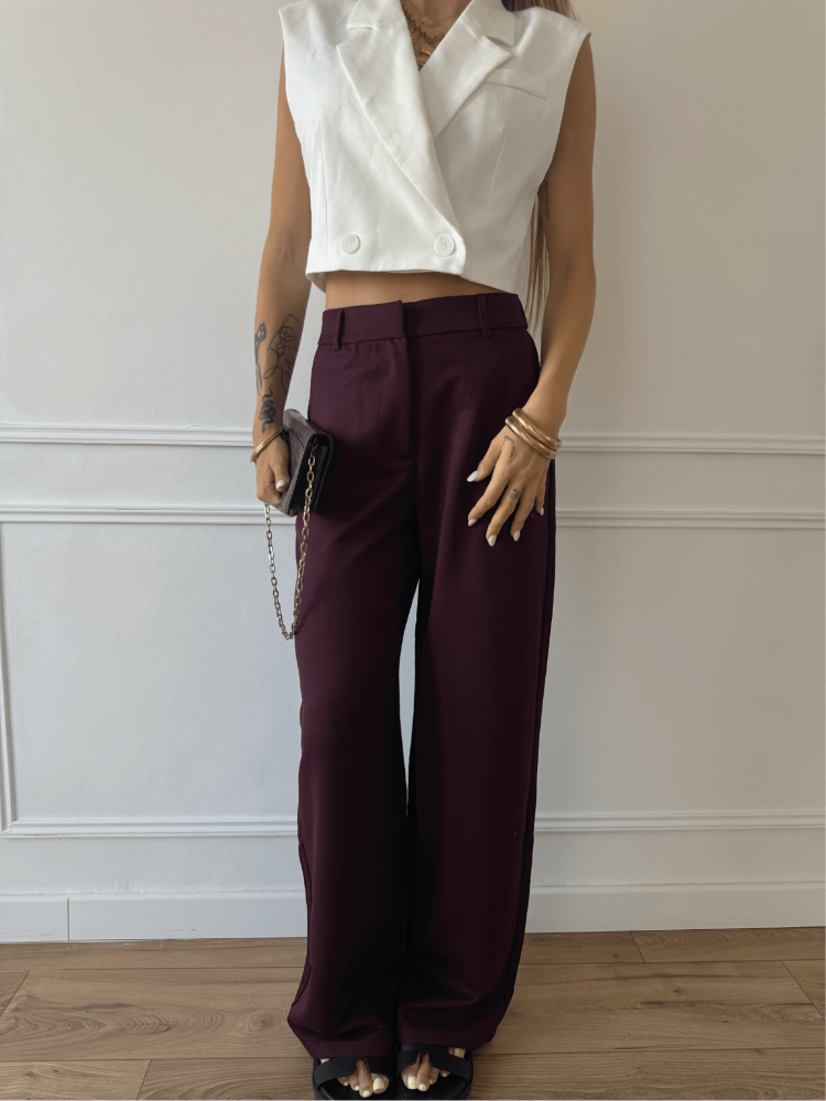 Pantalon Fluide Taille Haute – French retailers