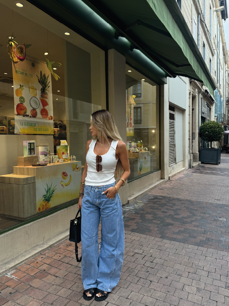 Pantalon Balloon femme taille haute – Style oversize chic – French Retailers