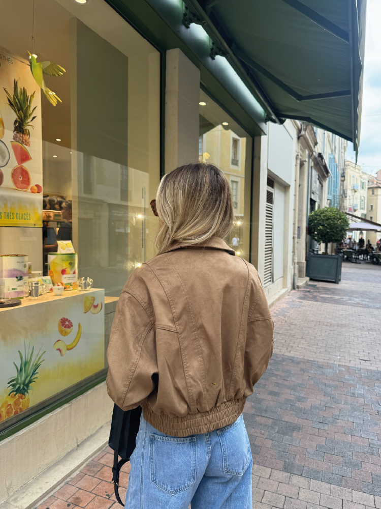 Veste en daim pour femme - French retailers