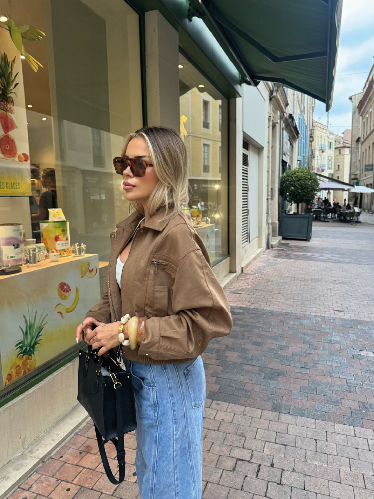 Veste en daim pour femme - French retailers