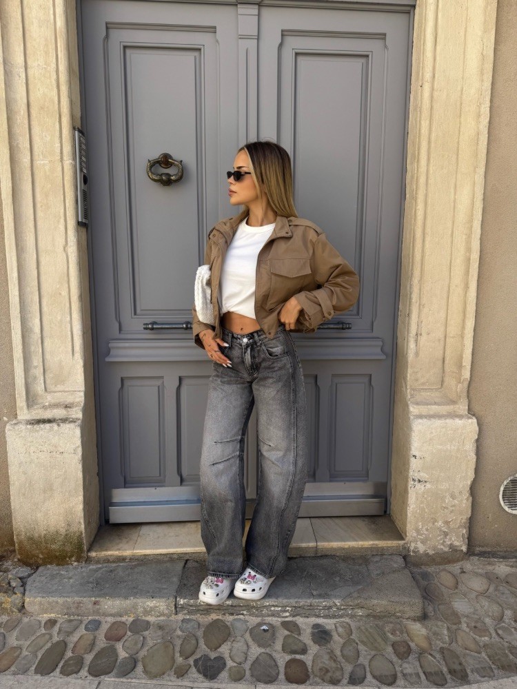 Pantalon Balloon femme taille haute – Style oversize chic – French Retailers