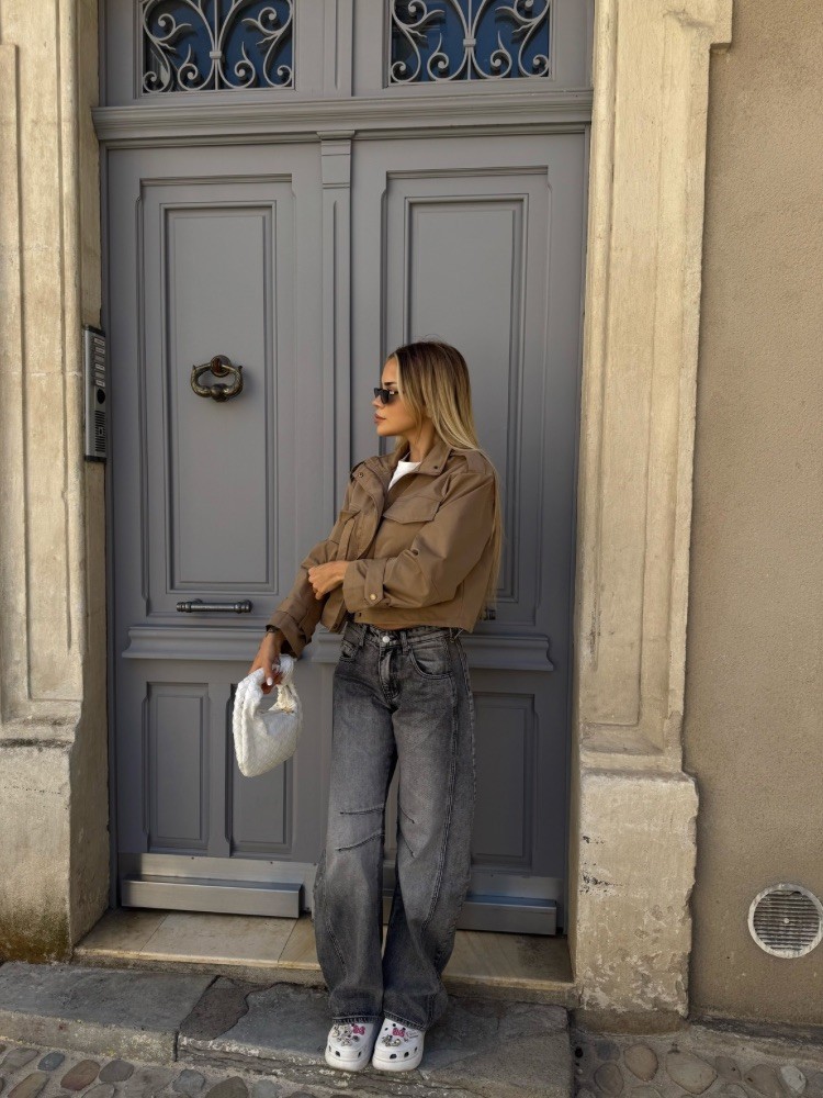 Veste beige trench - French retailers