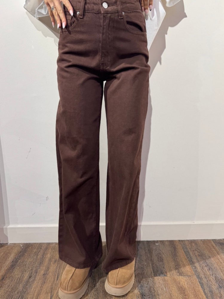 Jean coupe droite taille haute pour femmes - French retailers