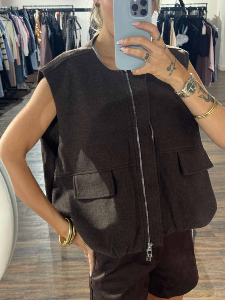 Veste sans manches oversize femme – French Retailers Nîmes & Avignon