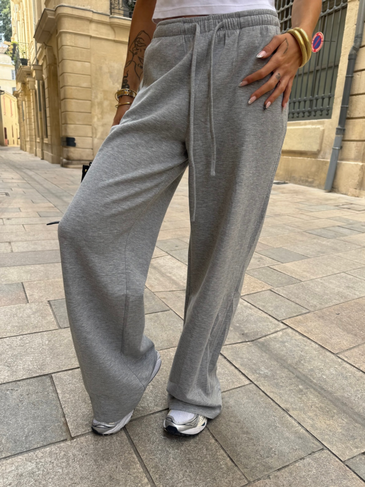 Pantalon pour femme jogging gris - French retailers