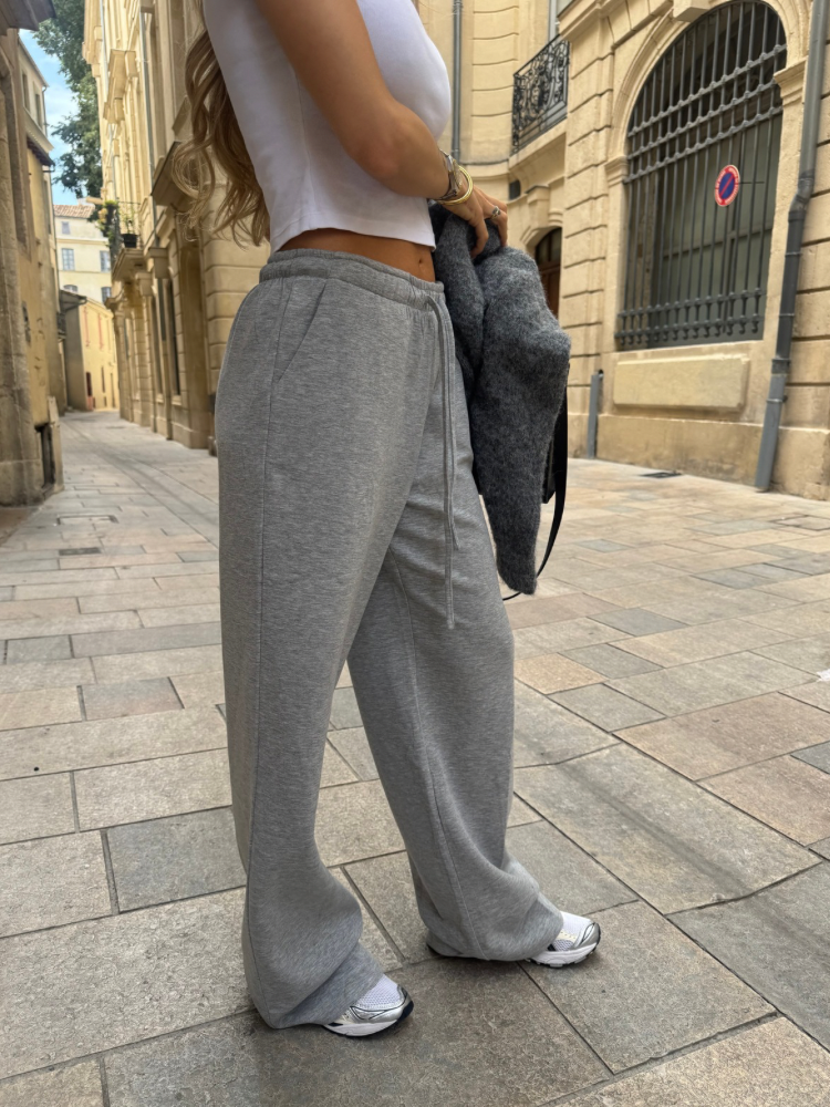 Pantalon pour femme jogging gris - French retailers