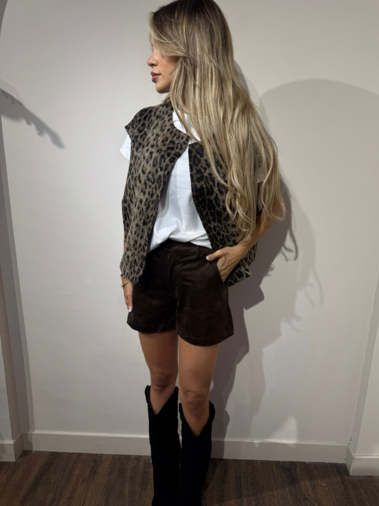Gilet sans manches léopard - French retailers