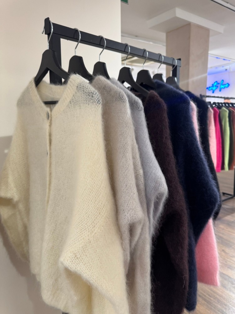 Gilet mohair - French retailers