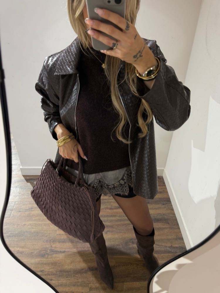 Veste Effet Tissé Chic – French retailers