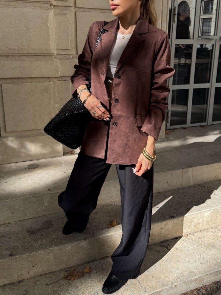 Veste Sienna effet suède – French Retailers