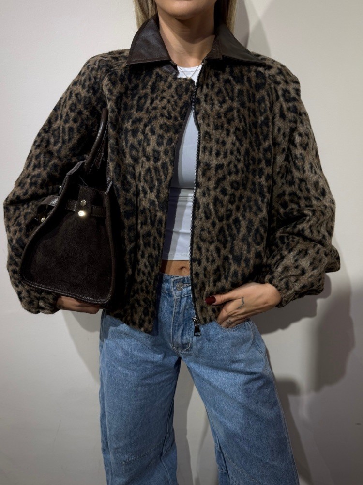 Veste léopard Cleo - French retailers