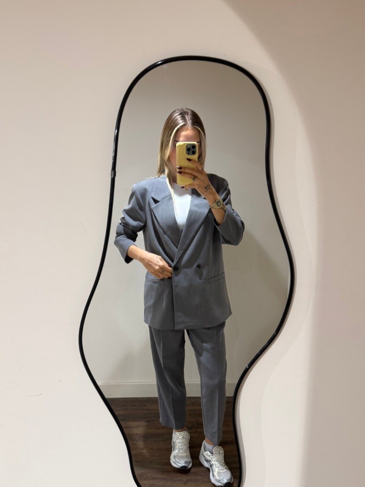 Veste de blazer gris pour femmes - French retailers