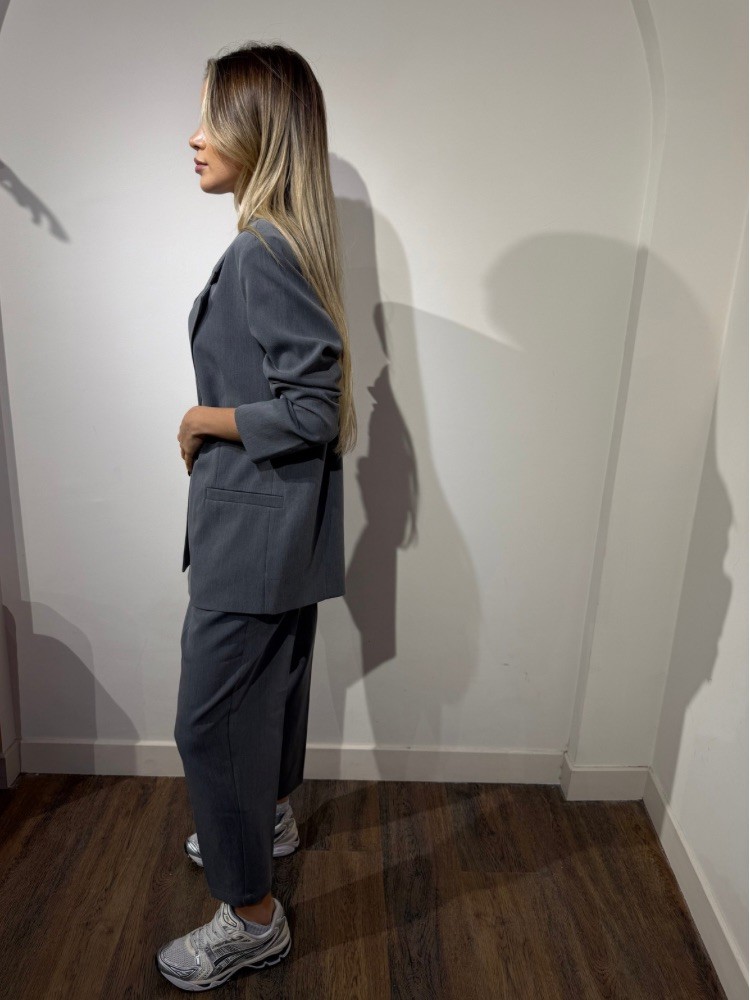 Veste de blazer gris pour femmes - French retailers