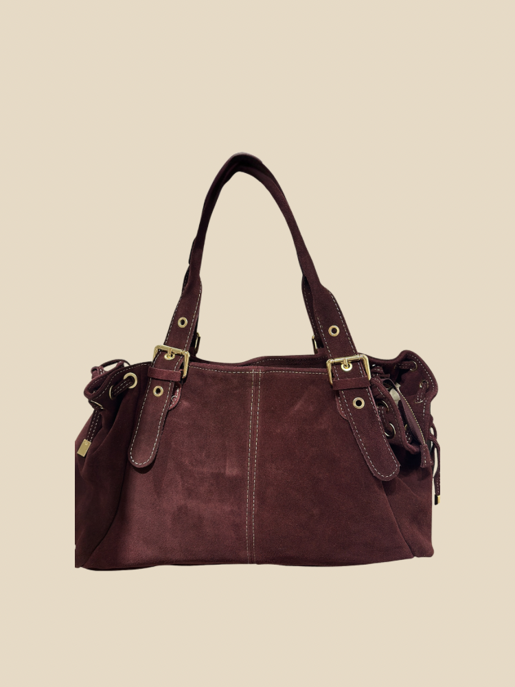 Sac Bordeaux Lou XL–  Le sac parfait pour les cours