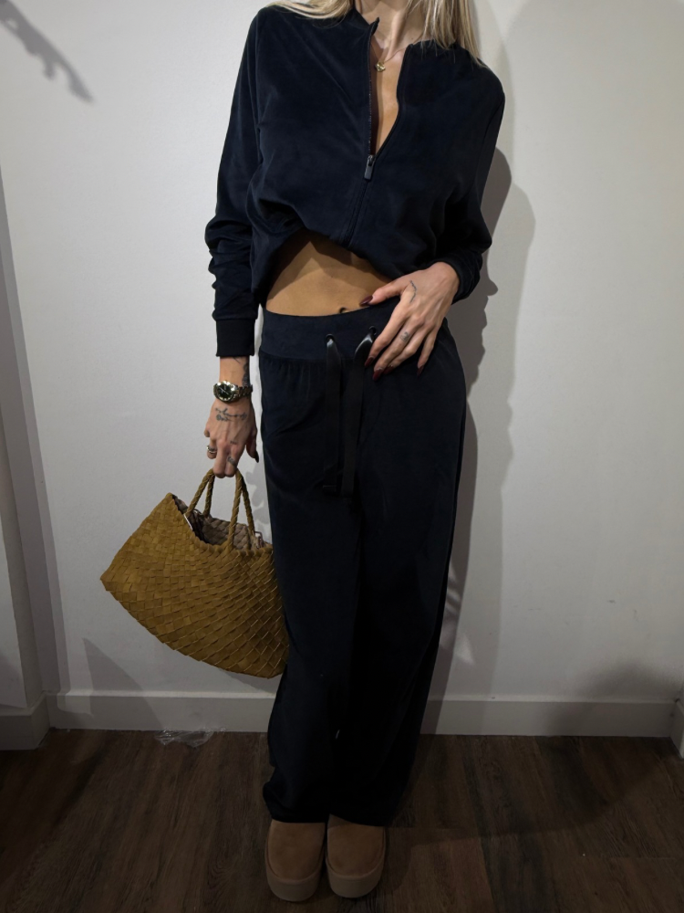 Pantalon velvet marine pour femmes - French retailers | Nîmes & Avignon