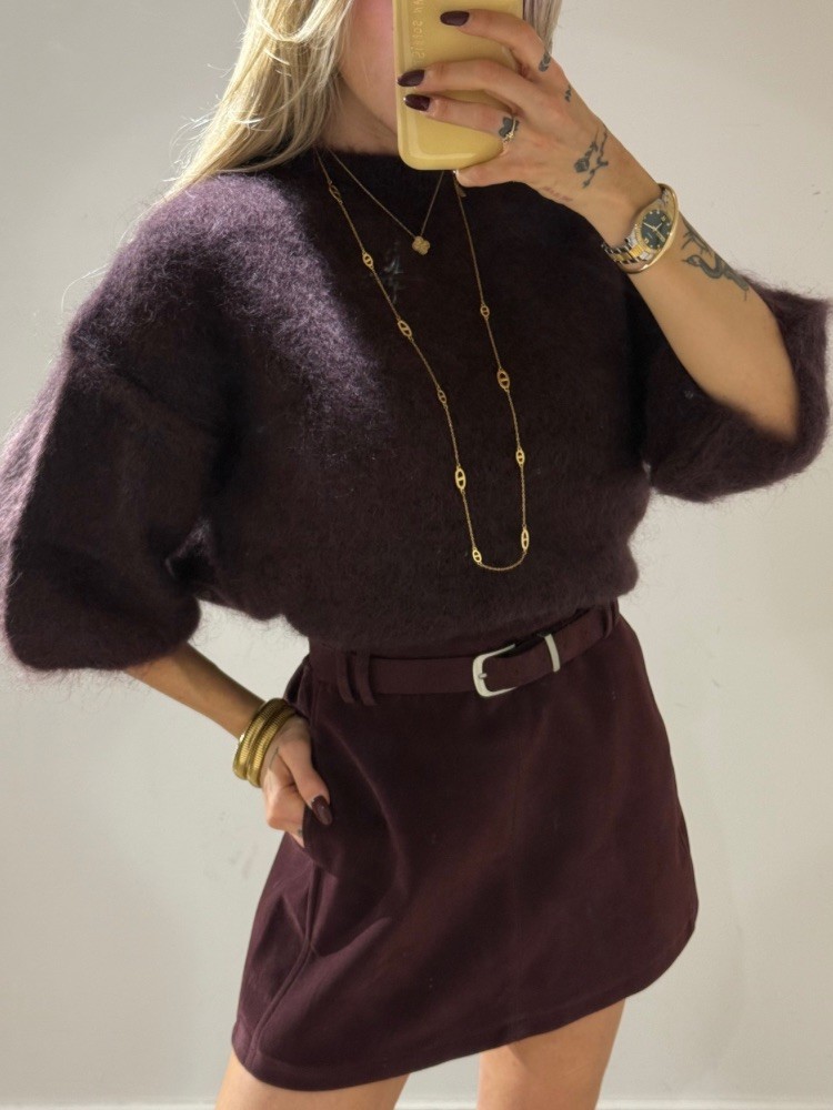 Jupe short effet Suède - French retailers | Nîmes et Avignon