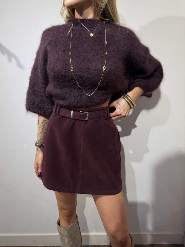 Jupe short effet Suède - French retailers | Nîmes et Avignon