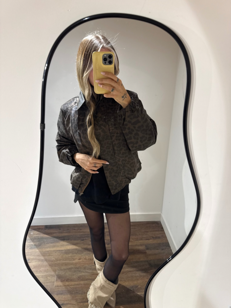 Veste bomber leopard - French Retailers