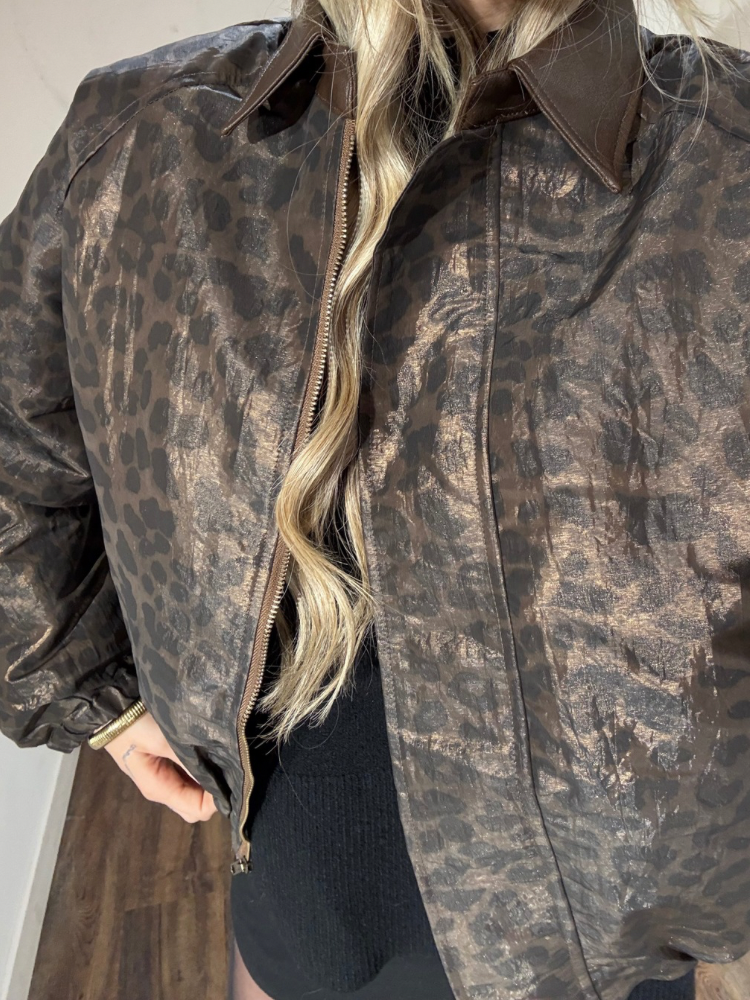 Veste bomber leopard - French Retailers