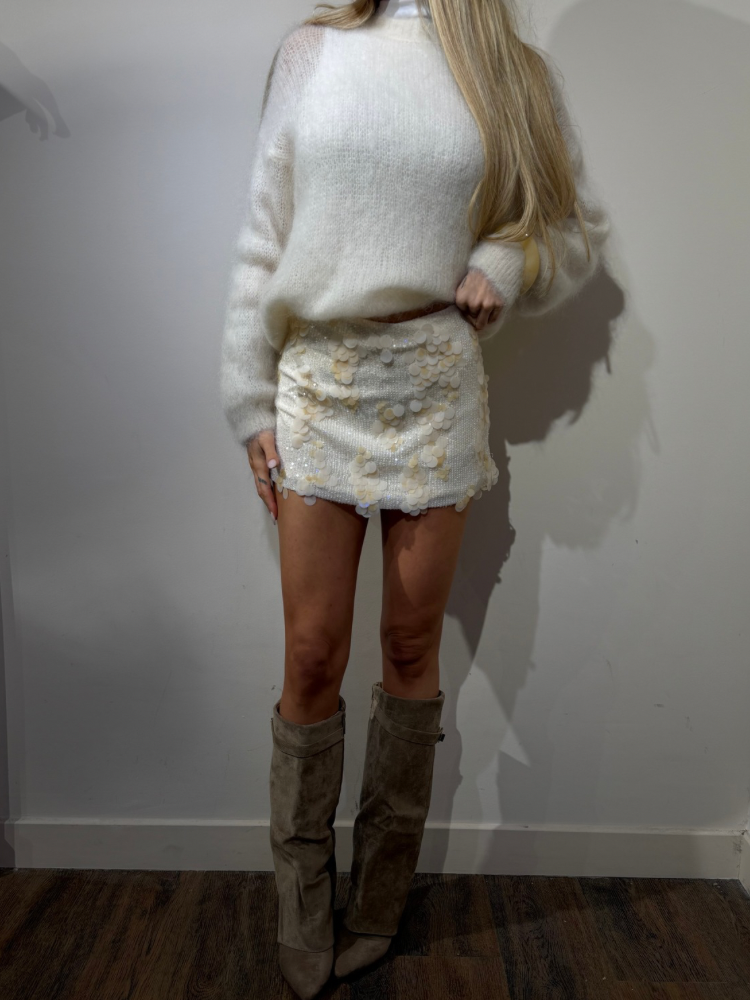 Jupe short mini pailletée - French Retailers | Nîmes & Avignon