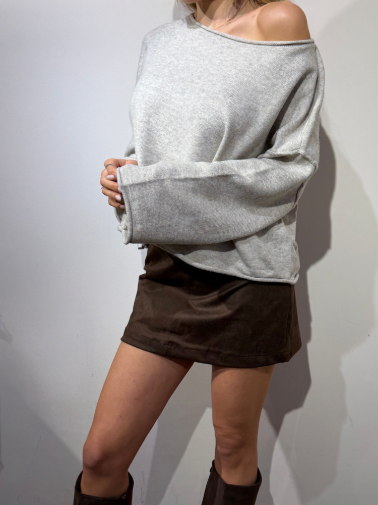 Pull asymétrique à épaules - French Retailers