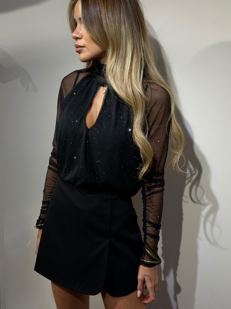 Jupe short noir - French retailers | Nîmes et avignon