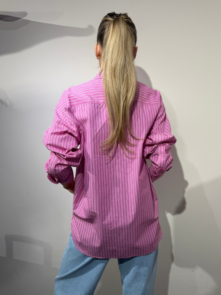 Chemise à rayure rose - French retailers