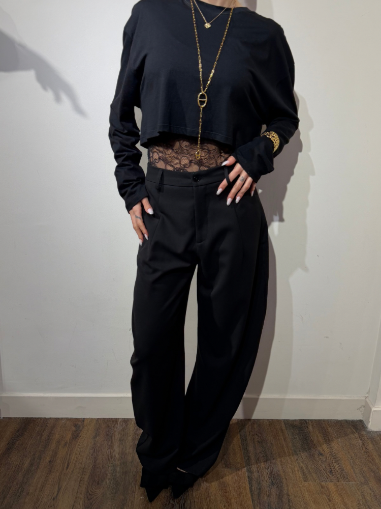 Body manches longues avec dentelle - French retailers