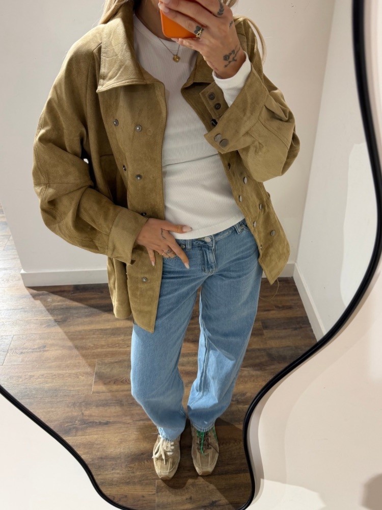 Jean bleu clair barrel pour femme - French retailers