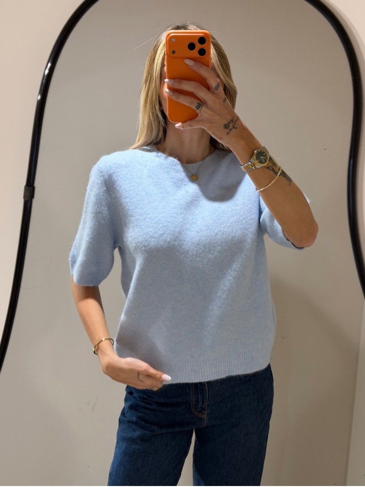 Pull doux manches courtes - French retailers