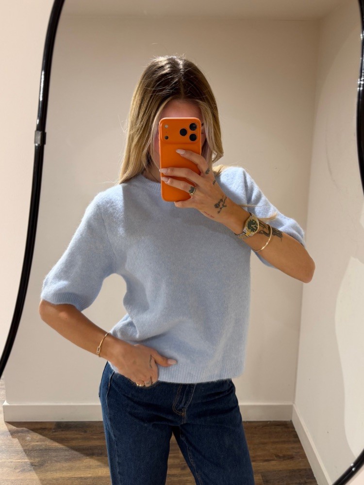 Pull doux manches courtes - French retailers