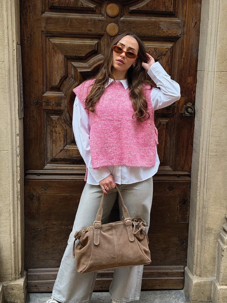 Sac Beige Lou – Élégance et Douceur au Quotidien