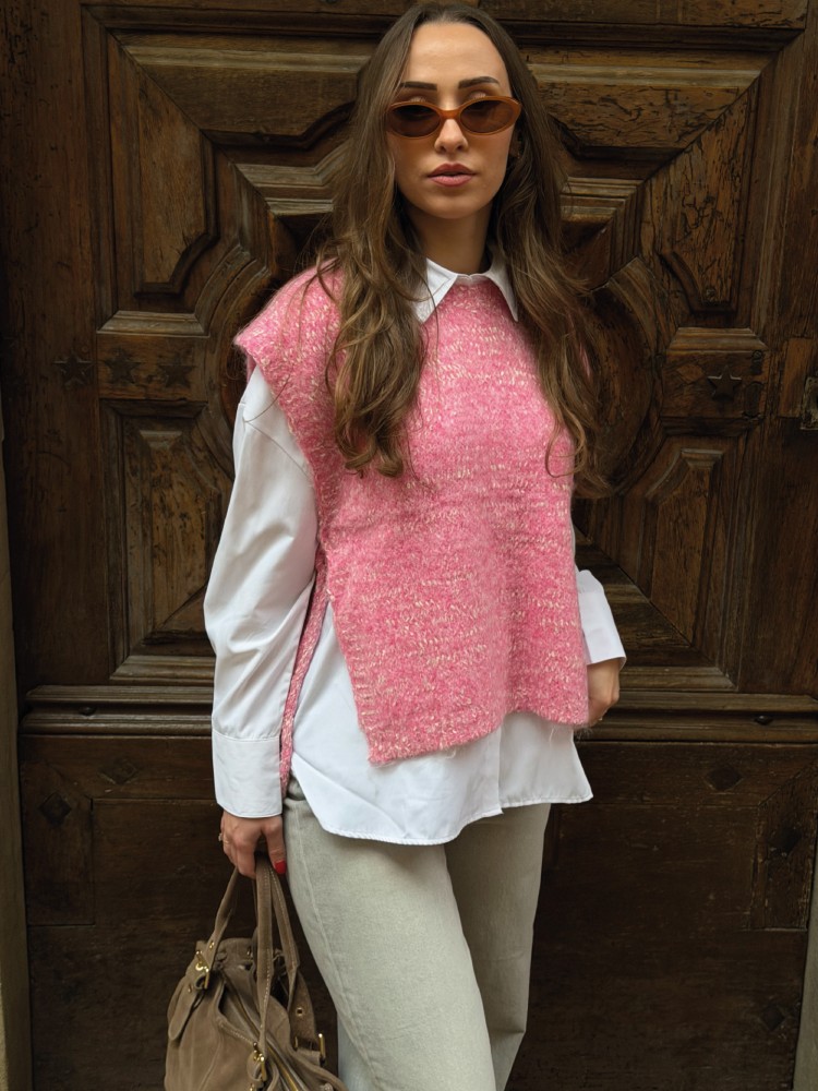 Pull sans manches texturé - French Retailers