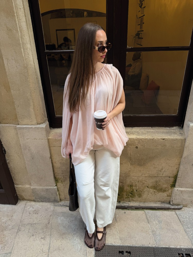 Jean Femme Blanc Coupe Barrel – Disponible à Nîmes & Avignon