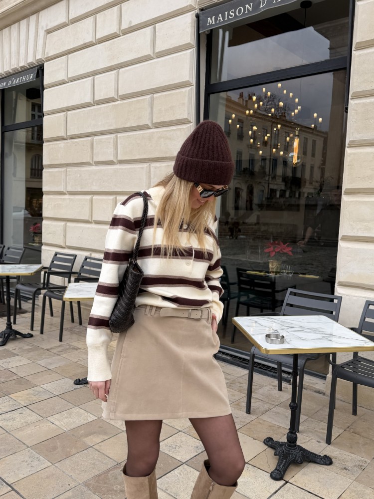 Polo à rayures - French retailers