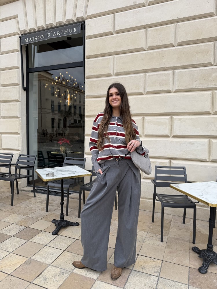 Polo à rayures - French retailers