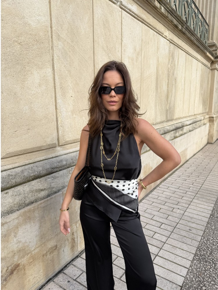 Top dos nu en satin - French Retailers - Nimes & Avignon