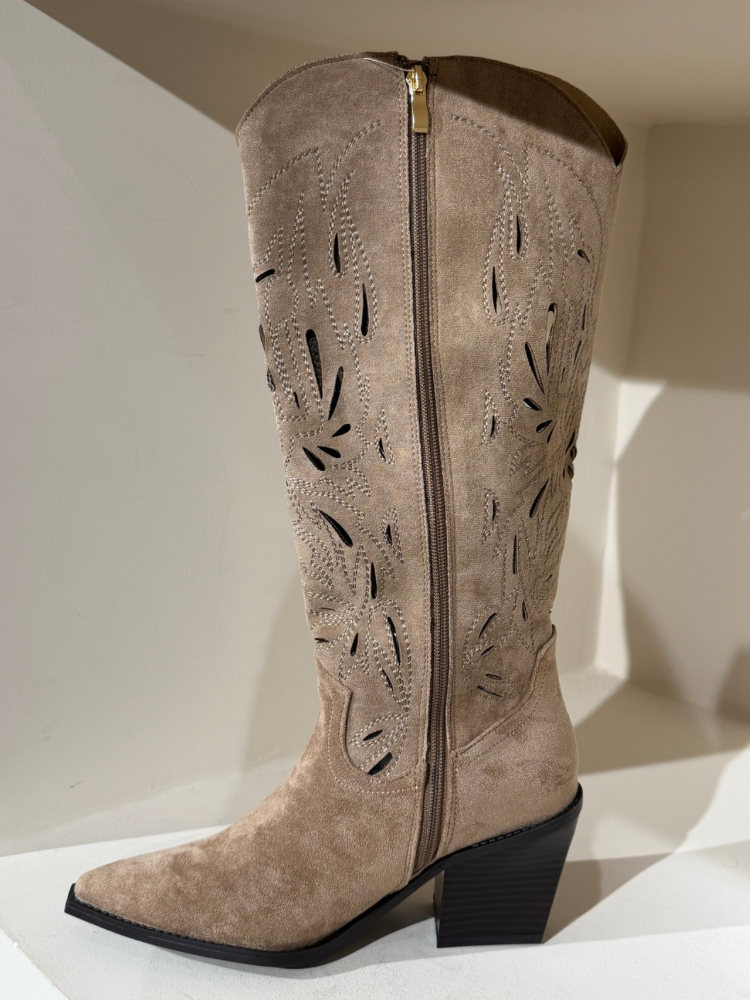 Santiags taupe - French Retailers Nîmes & Avignon