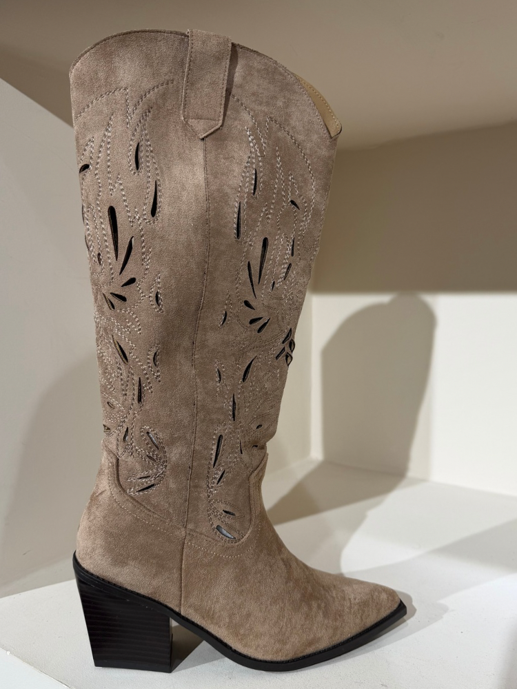 Santiags taupe - French Retailers Nîmes & Avignon