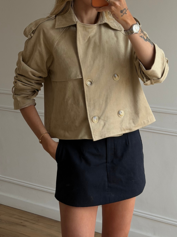 Veste Suédine pour femme - French Retailers