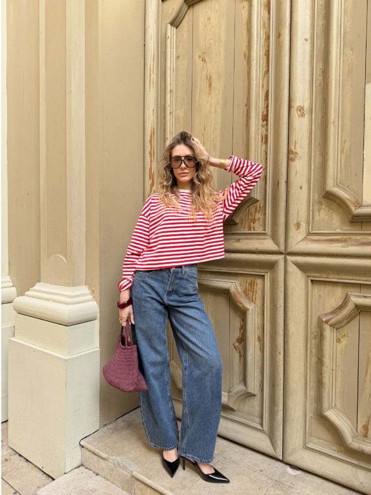 Top manches longues à rayures - French retailers