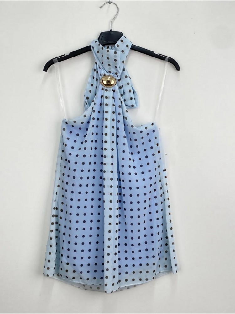 Top jaune à pois - French retailers