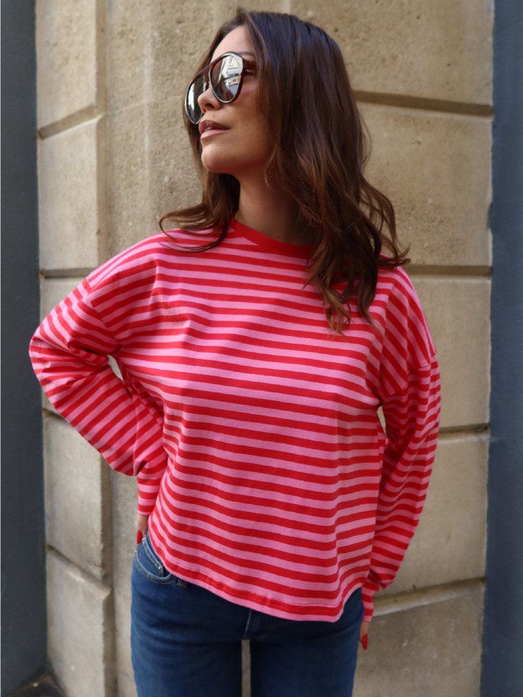 Top à rayures manches longues - French Retailers