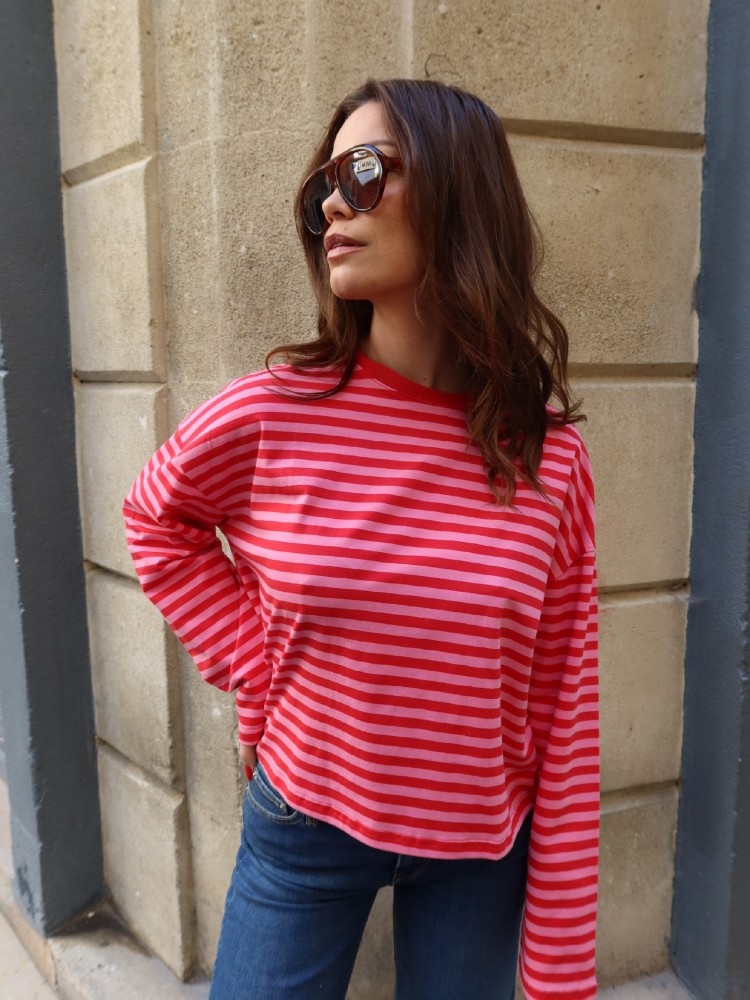 Top à rayures manches longues - French Retailers