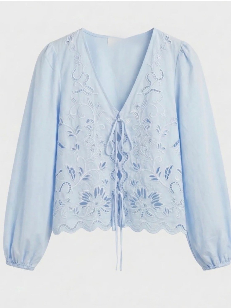 Blouse brodée - French retailers