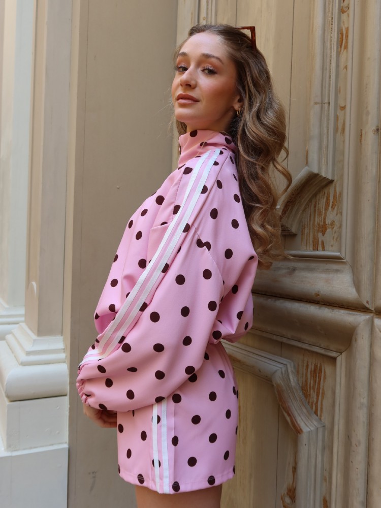 Ensemble Gilet et Short à pois - French retailers